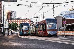 Tampereen Ratikka: Hatanpaan valtatien koeajot 14.7.2021. Lähde: Raitiotieallianssi